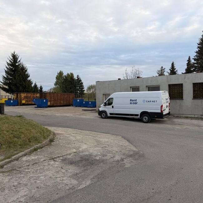 Zdjęcia placu skupu, kontenerów i zaplecza — Skup Złomu Chmielecki